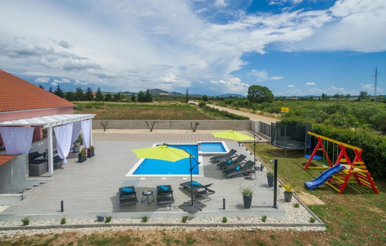 Villa Maris Zadarvillas Tinj エクステリア 写真