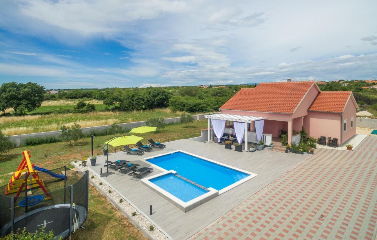Villa Maris Zadarvillas Tinj エクステリア 写真
