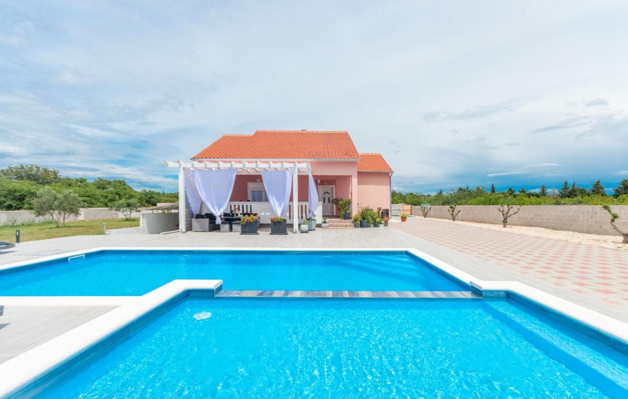 Villa Maris Zadarvillas Tinj エクステリア 写真
